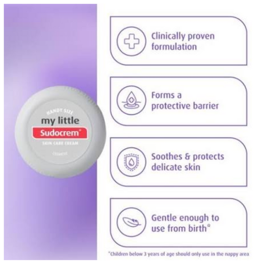 Impoted Sudocrem Skin Care Cream Handy Size 22g