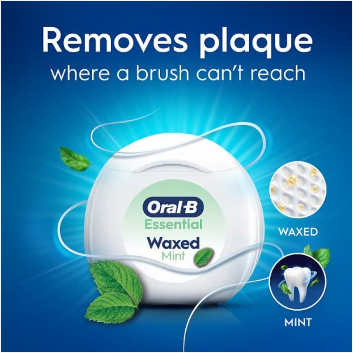 Impoted Oral-B Essential Floss Mint 2 X 50M