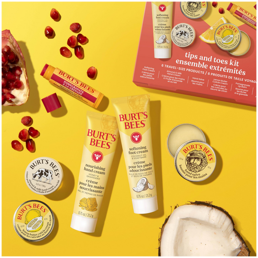 Impoted Burt's Bees Tips and Toes Kit