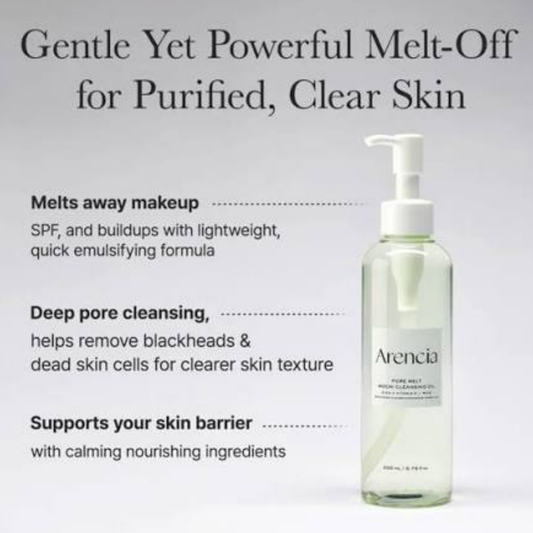 Impoted Arencia - Pore Melt Mochi Cleansing Oil - 200ml