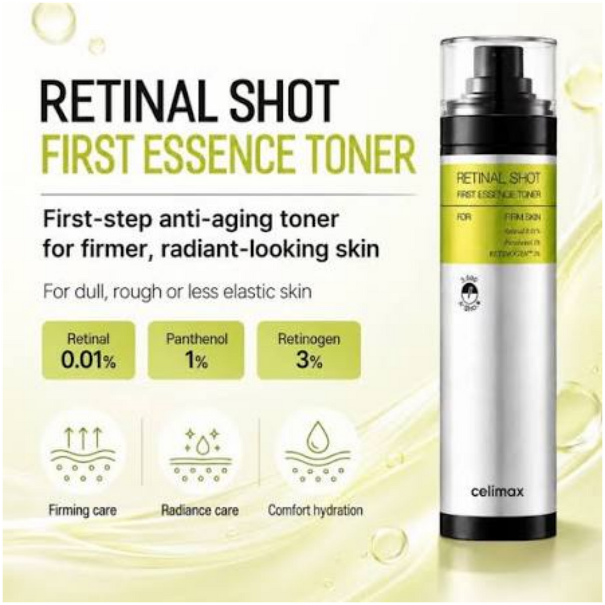 Impoted Celimax – Retinal Shot First Essence Toner 80ml