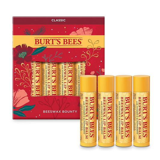 Impoted Burt's Bees Classic Lip Care Gift Set – 4Tubes