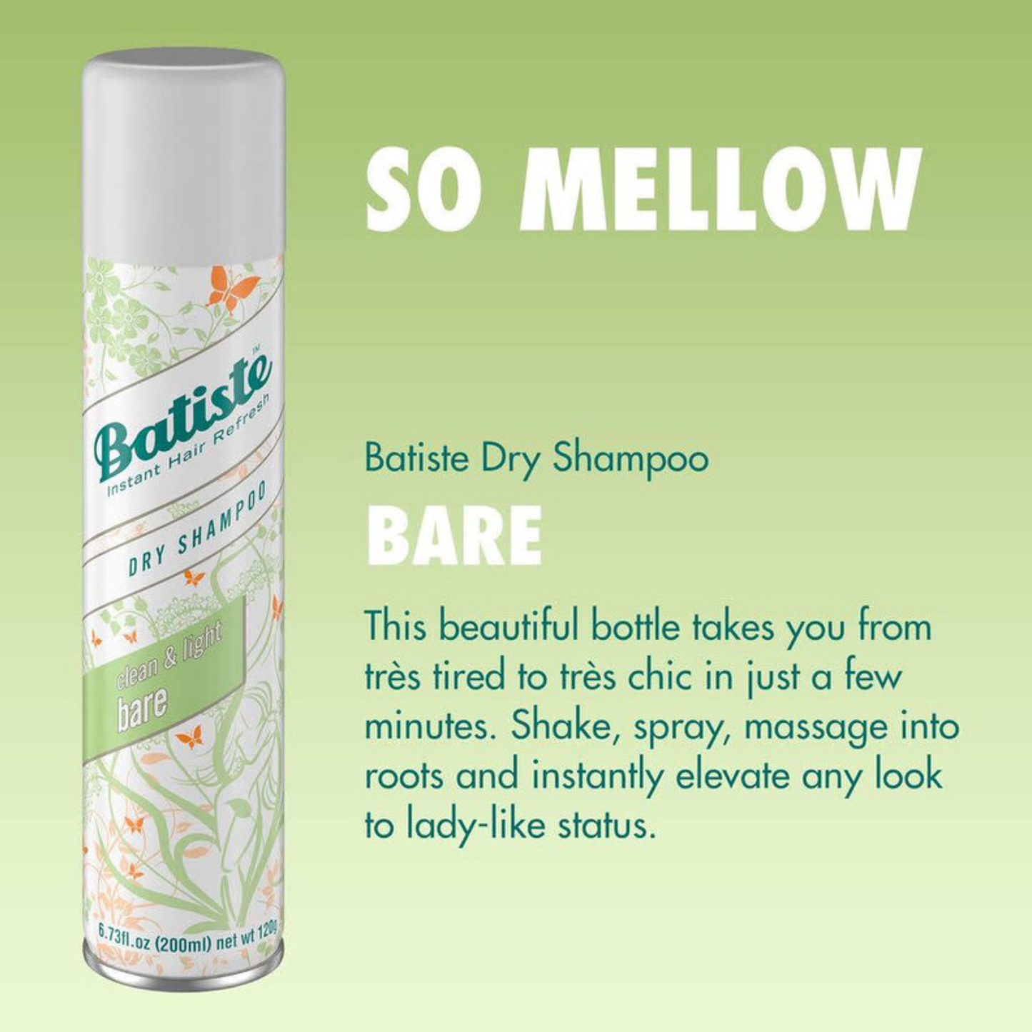 Impoted Batiste Dry Shampo Bare