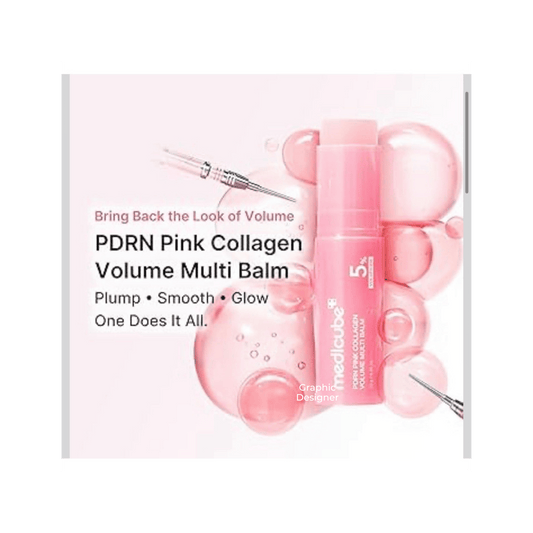 Impoted Medicube PDRN Pink Collagen Volume Multi Balm Stick