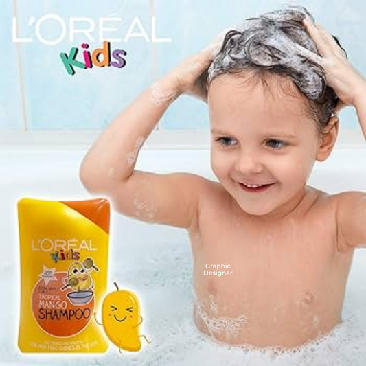 Impoted Loreal Kids Tropical Mango Shampoo