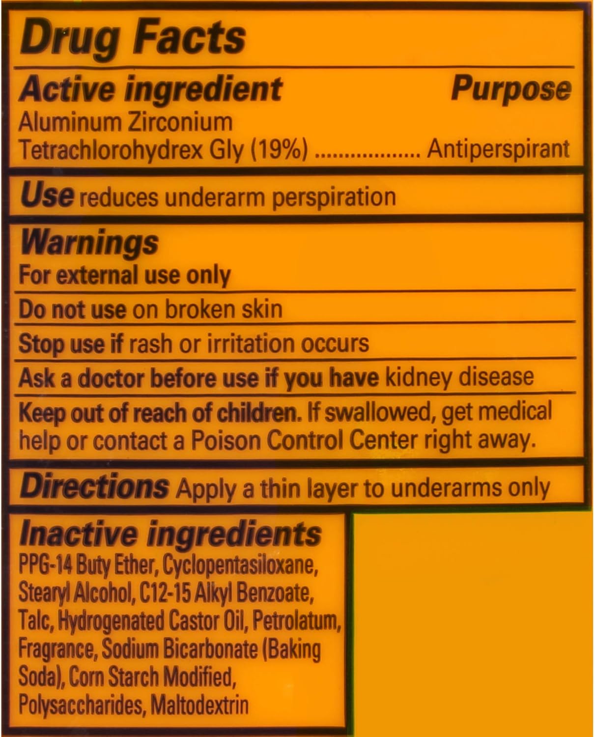 Arm & Hammer Ultra Max Solid Antiperspirant Deodorant (73g)