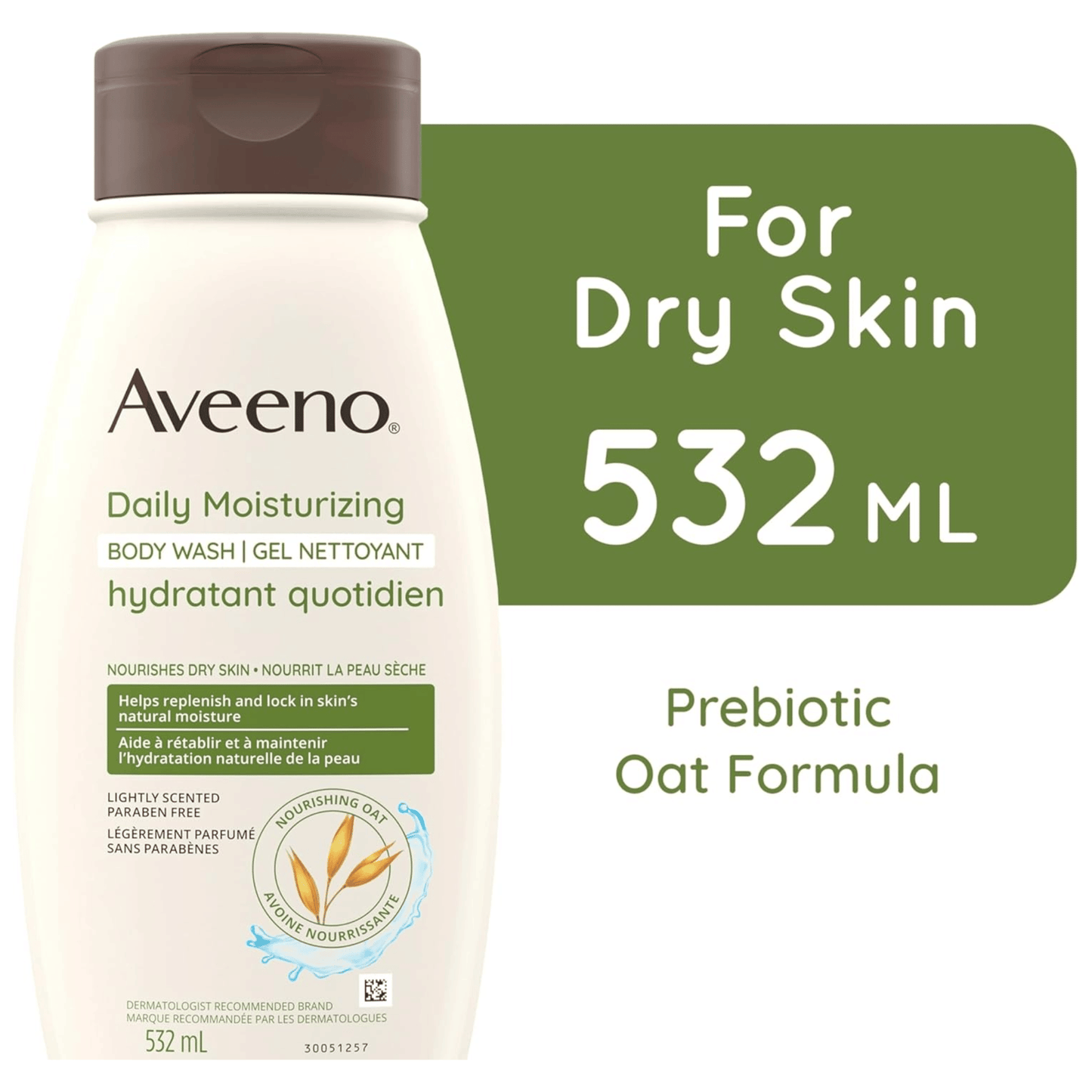 Original Aveeno Daily Moisturizing Body Wash for Dry Sensitive Skin