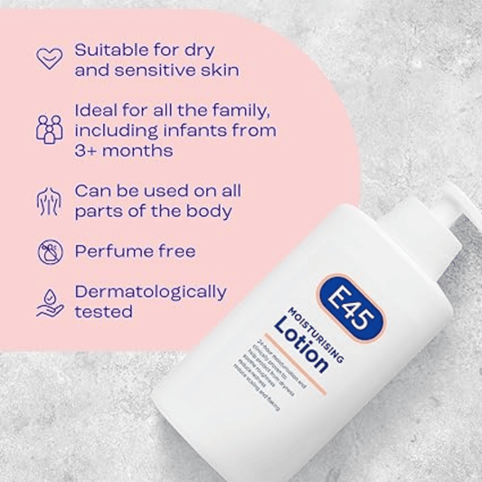 E45 Moisturising Lotion Dry & Sensitive Skin