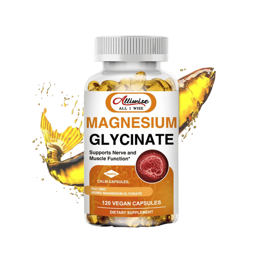 Magnesium Glycinate Support Nerve and Muscles Function 120 Capsules available at skinstash