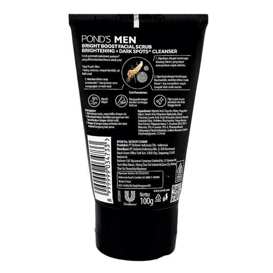 Original Pond’s Men Bright Boost Face Scrub