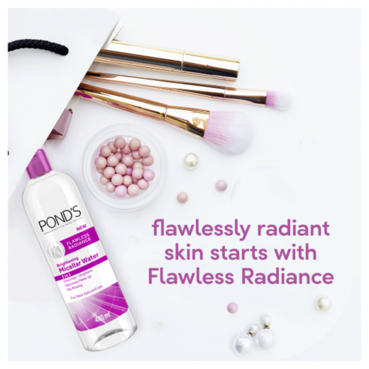 Original Ponds Flawless Radiance Brighteneing Micellar Water 3in1 in pakistan