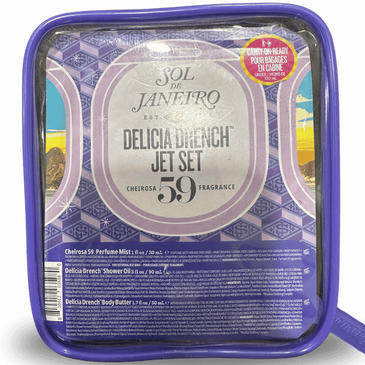 Sol De Janeiro Delicia Drench Jet Set - Ultimate Hydration Travel Set Available in Pakistan