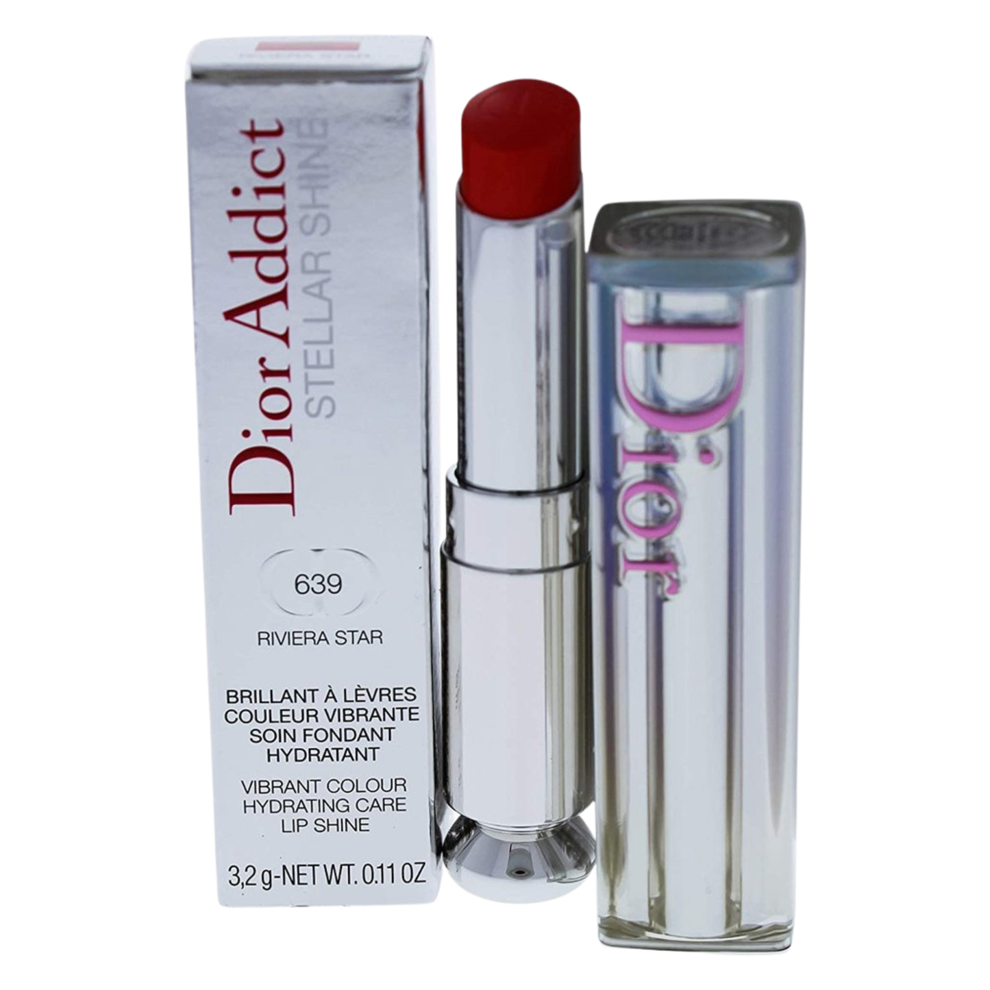 original Christian Dior Addict Stellar Shine Lipstick 639 Riviera Star in Pakistan