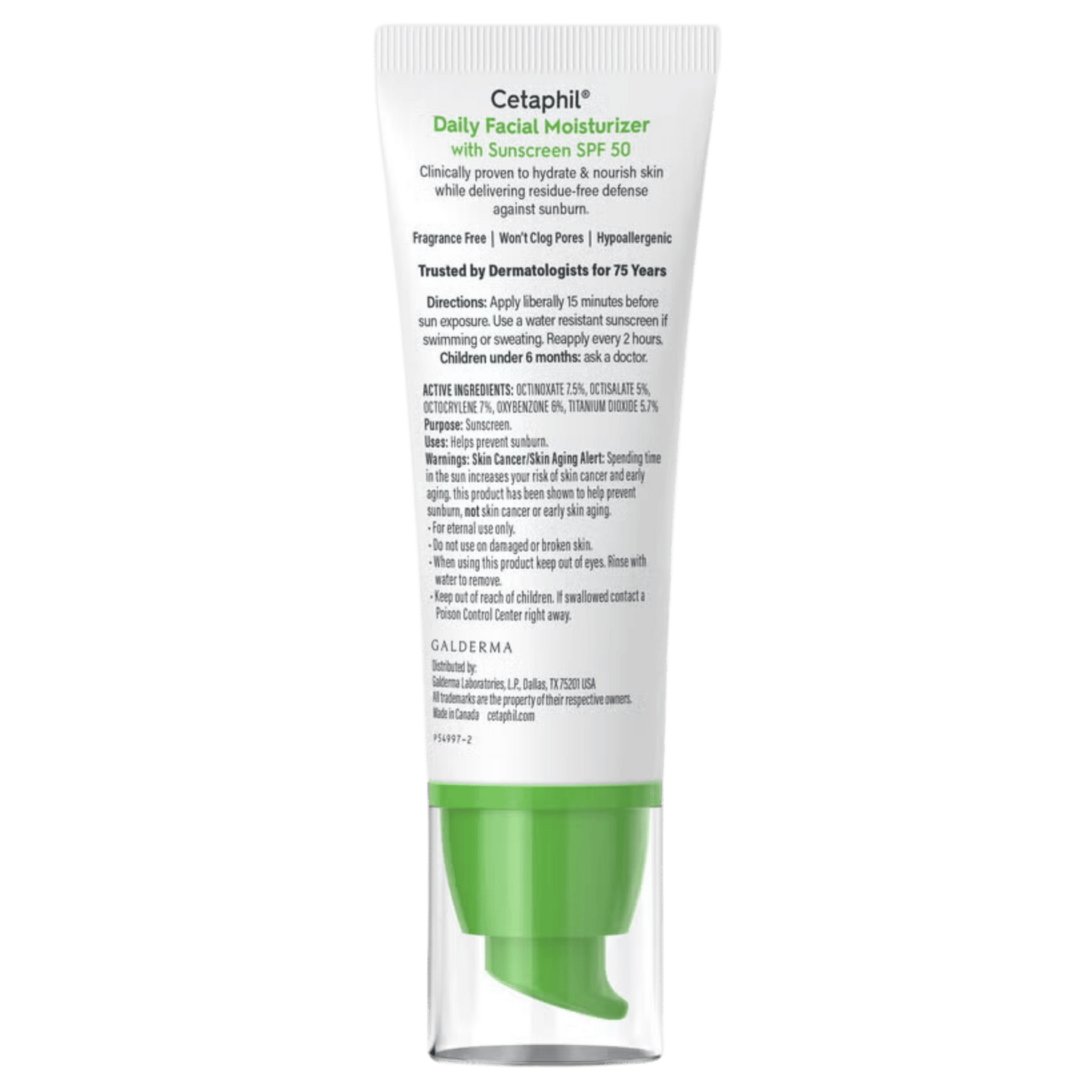 Cetaphil Daily Facial Moisturizer SPF 50+ (50ml)