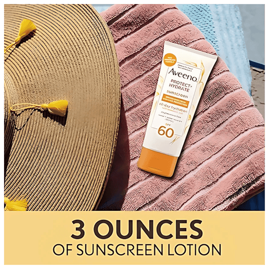 Aveeno Protect + Hydrate Body Sunscreen Lotion with Spf 60