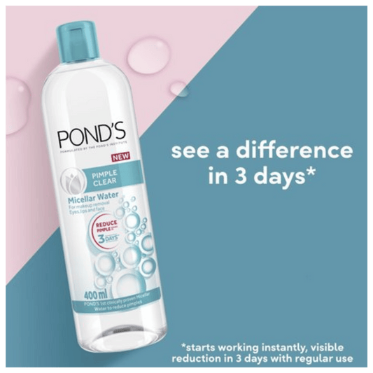 Pond’s Pimple Clear Micellar Water Available Online in Pakistan