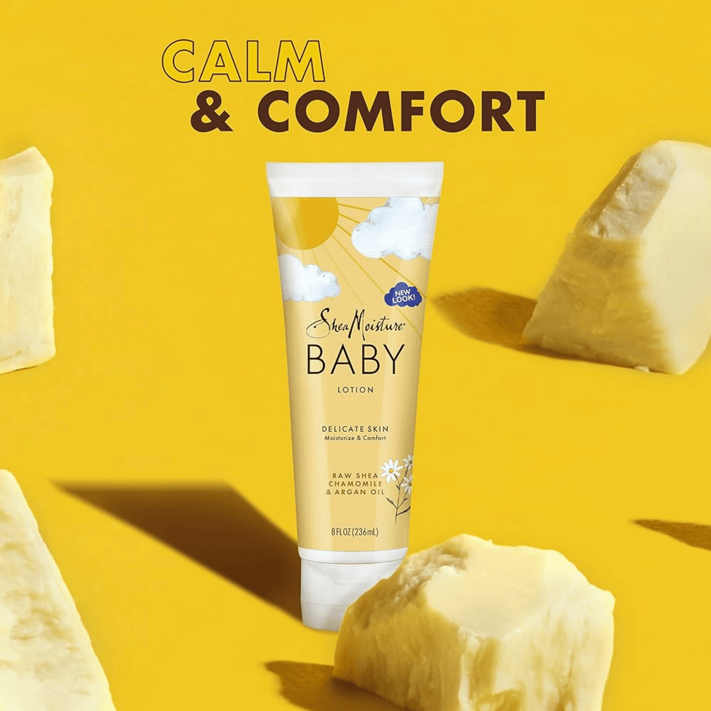 Shea Moisture Raw Shea Chamomile & Argan Oil Baby Lotion (237ml)