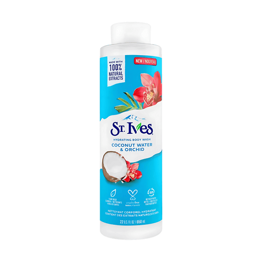 St. Ives,Hydrating Body Wash Coconut Water & Orchid