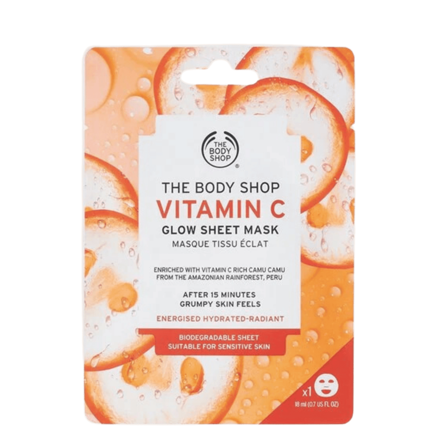 Buy he Body Shop Vitamin C Glow Sheet Mask in Pakistan!