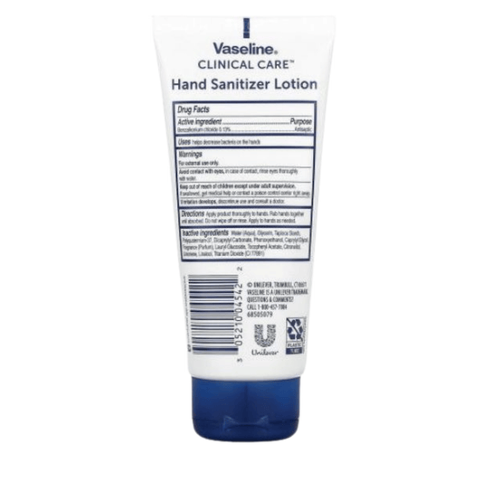 Original Vaseline Clinical Care Hand Sanitizer Lotion