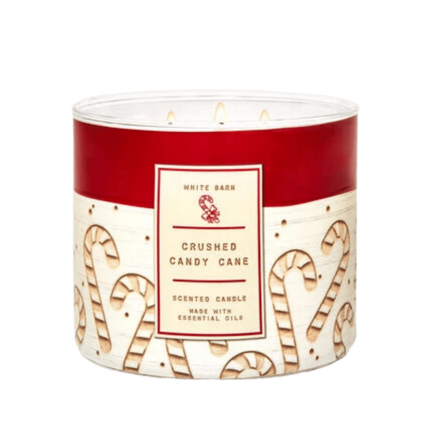 Crushed Candy Cane 3 Wick Candle for sale in Pakistan