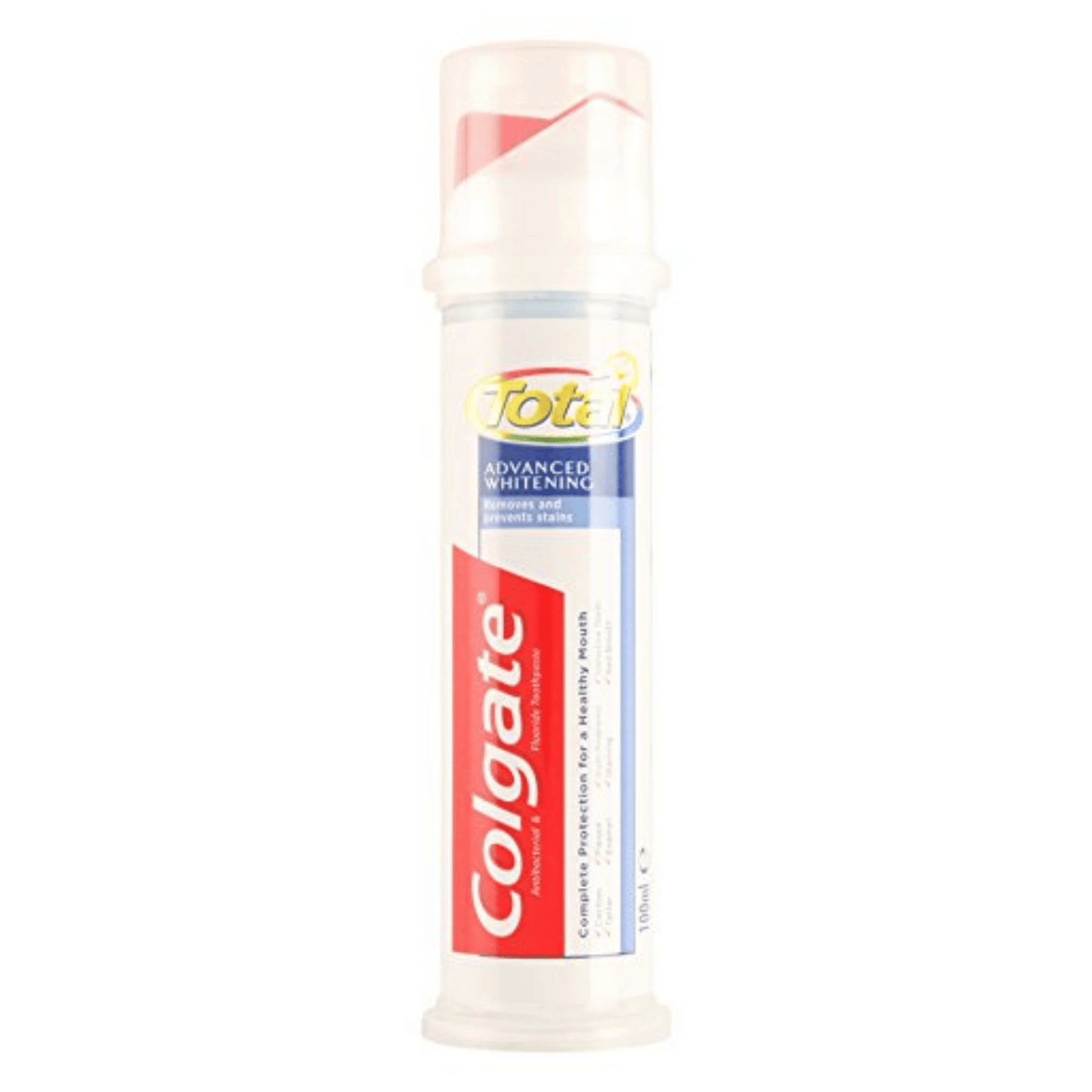 Colgate Total Advanced Toothpaste Pump Whitening (100 ml)