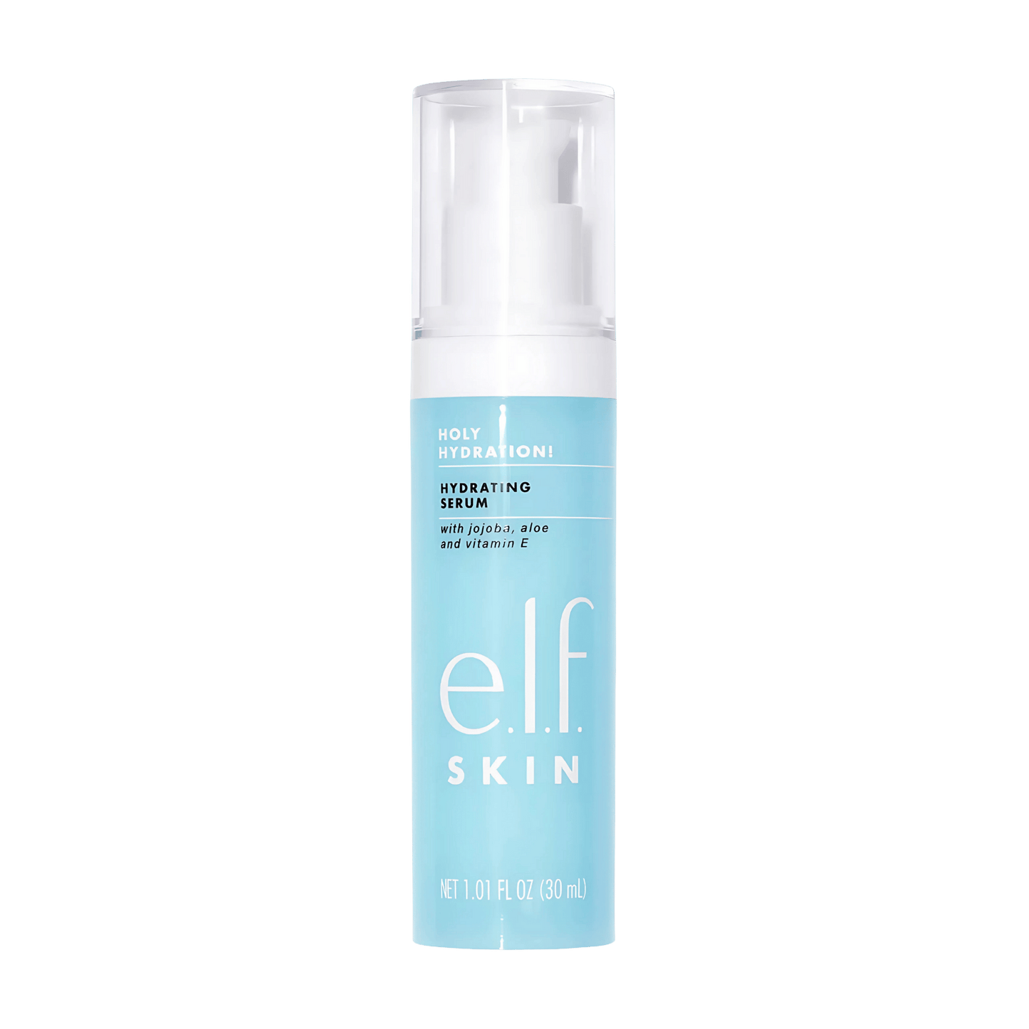 e.l.f. Holy Hydration Hydrating Serum (30ml) – Lightweight face serum with hyaluronic acid for deep hydration, plump, and glowing skin – Available at Skinstash.pk
