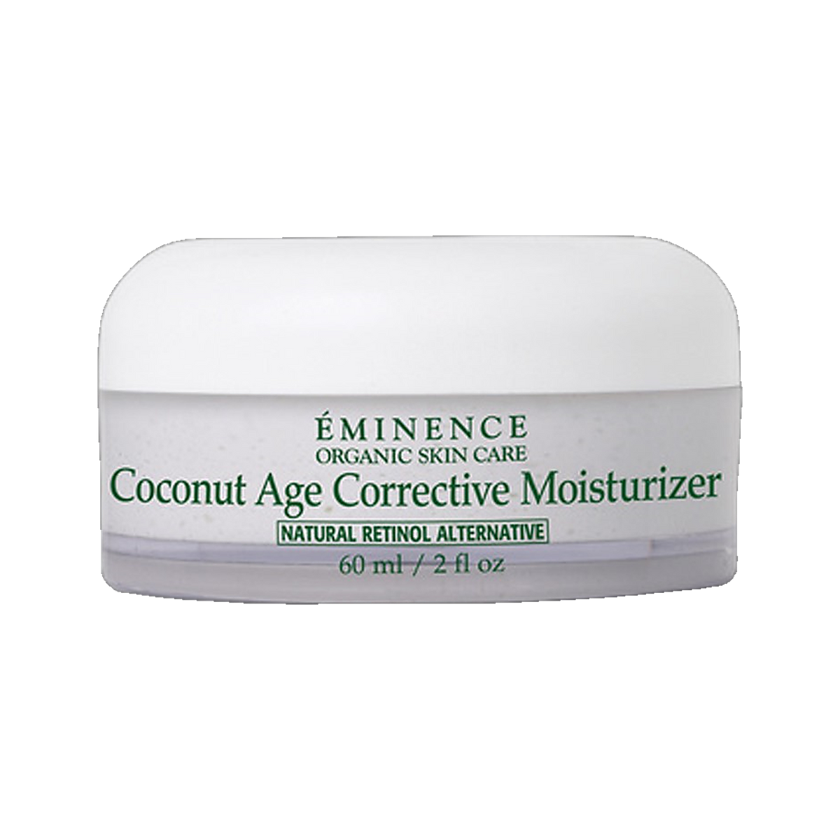 Eminence Coconut Age Corrective Moisturizer nourishing anti-aging cream on transparent background