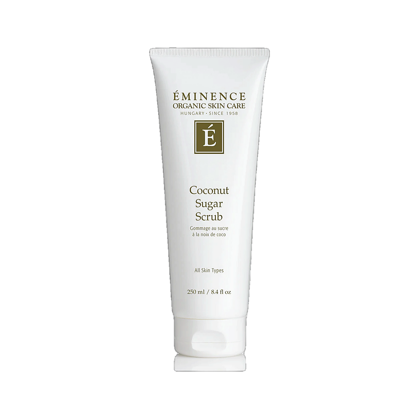 Eminence Coconut Sugar Scrub polishing exfoliating scrub on transparent background