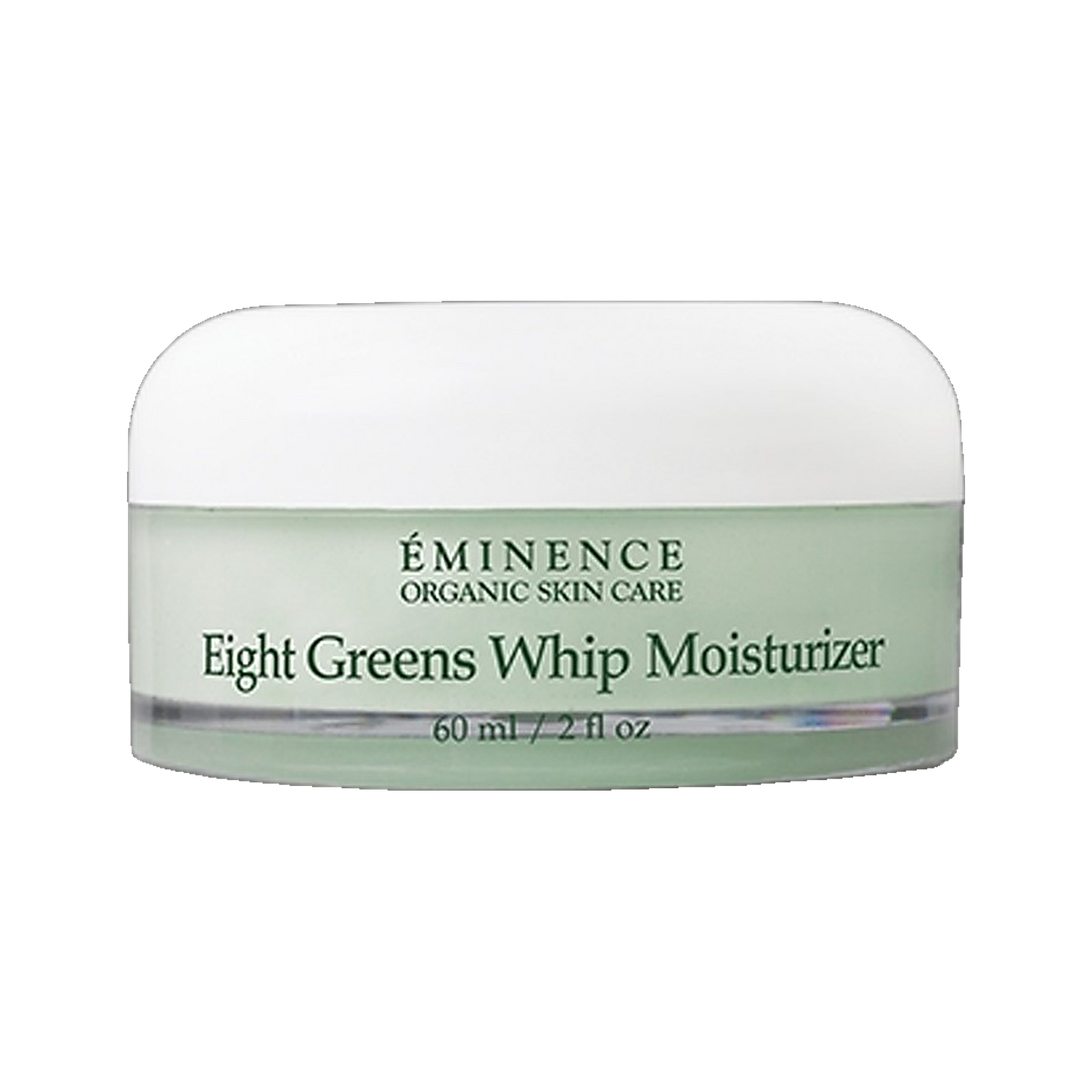 Eminence Eight Greens Whip Moisturizer balancing organic moisturizer on transparent background