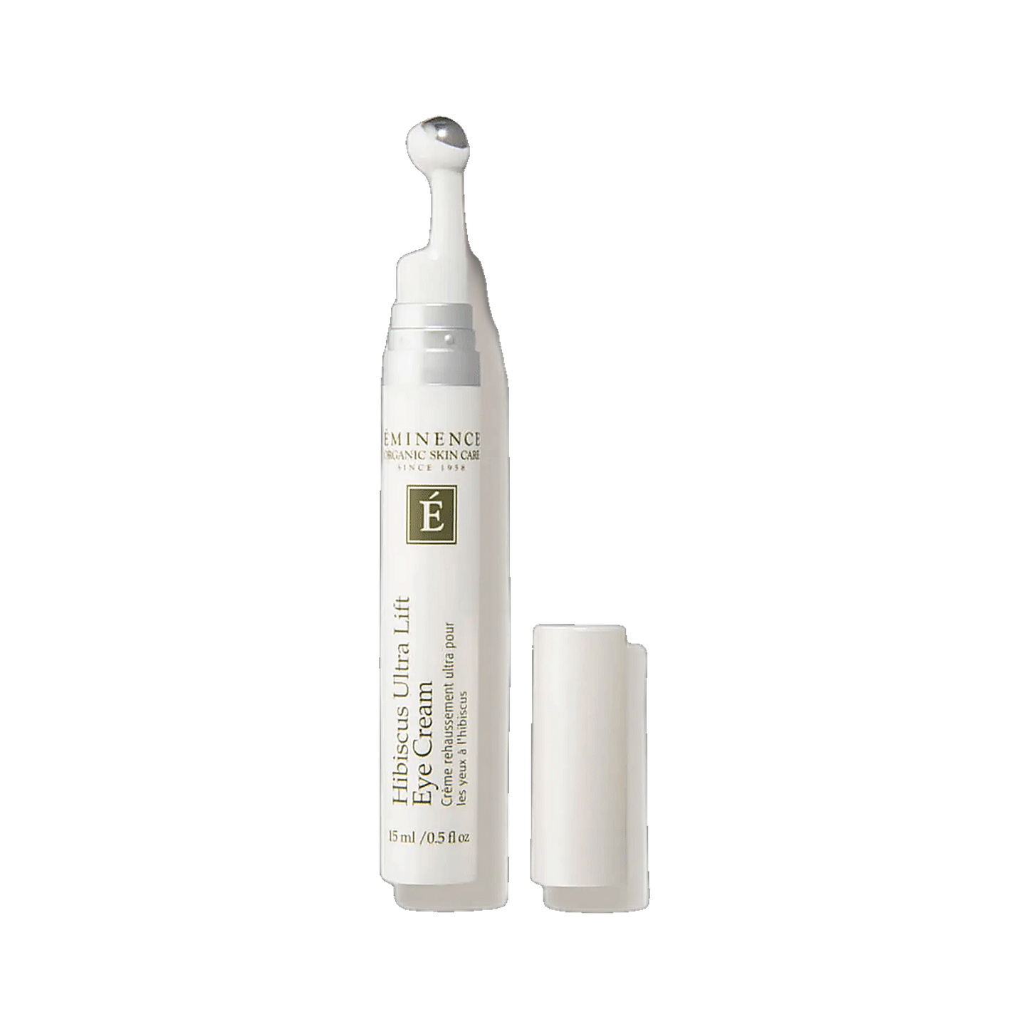 Eminence Hibiscus Ultra Lift Eye Cream instant lift eye treatment on transparent background