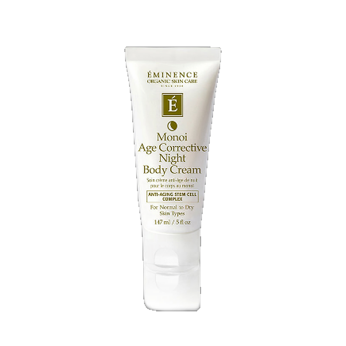 Eminence Monoi Age Corrective Night Body Cream nourishing body treatment on transparent background