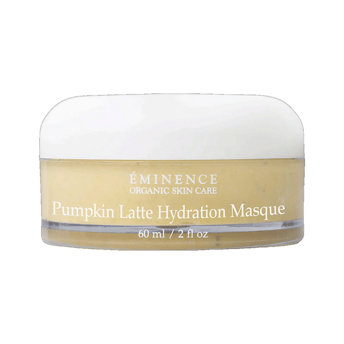 Eminence Pumpkin Latte Hydration Masque nourishing organic face mask on transparent background