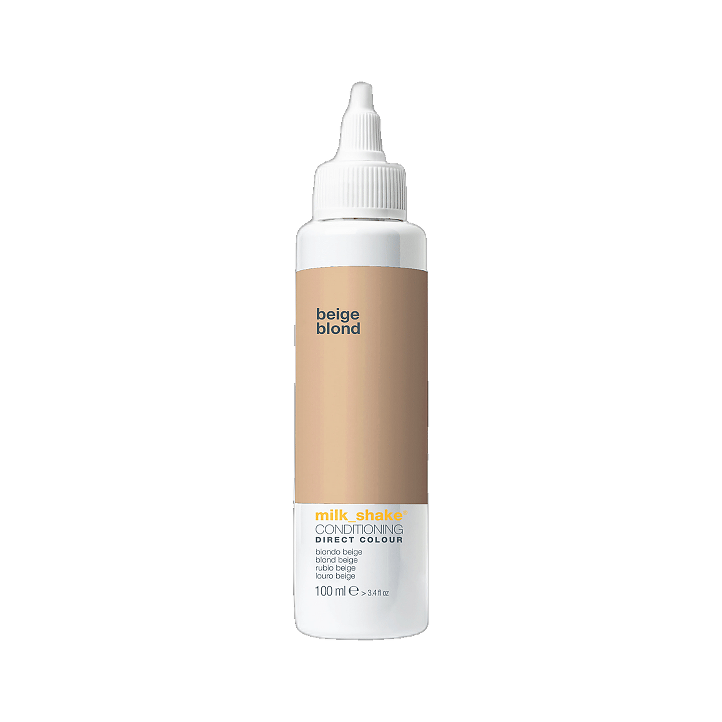 Milkshake Direct Colour Biondo Beige beige blond conditioning colour on transparent background