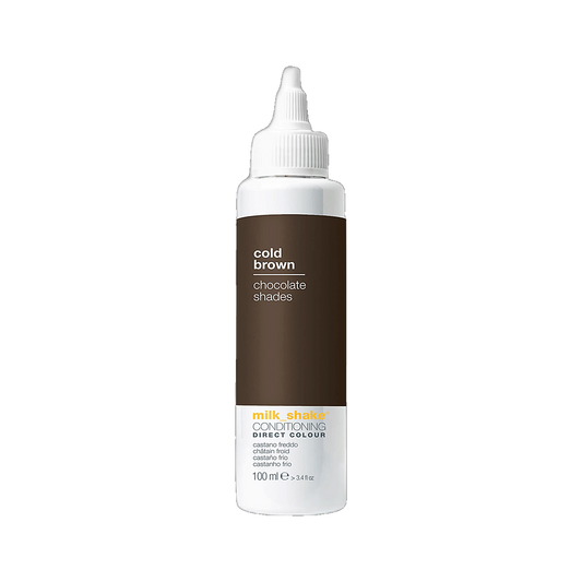 Milkshake Direct Colour Castano Freddo cold brown 100ml on transparent background