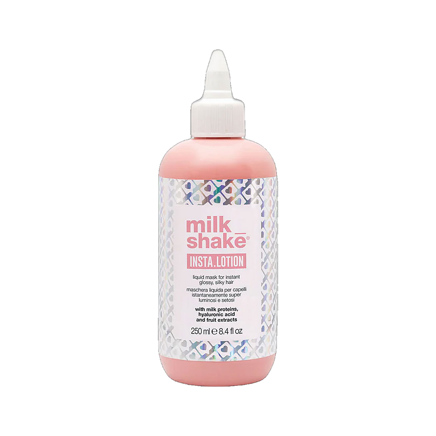 Milkshake Instalotion instant hydrating hair lotion on transparent background
