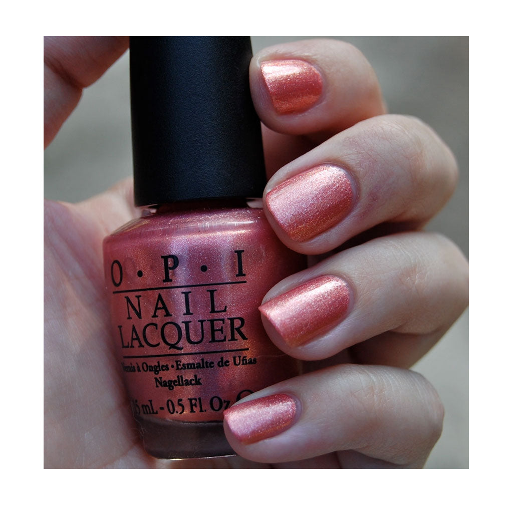 OPI Nail Lacquer Cozu-melted in the Sun classic nail polish 15ml bottle