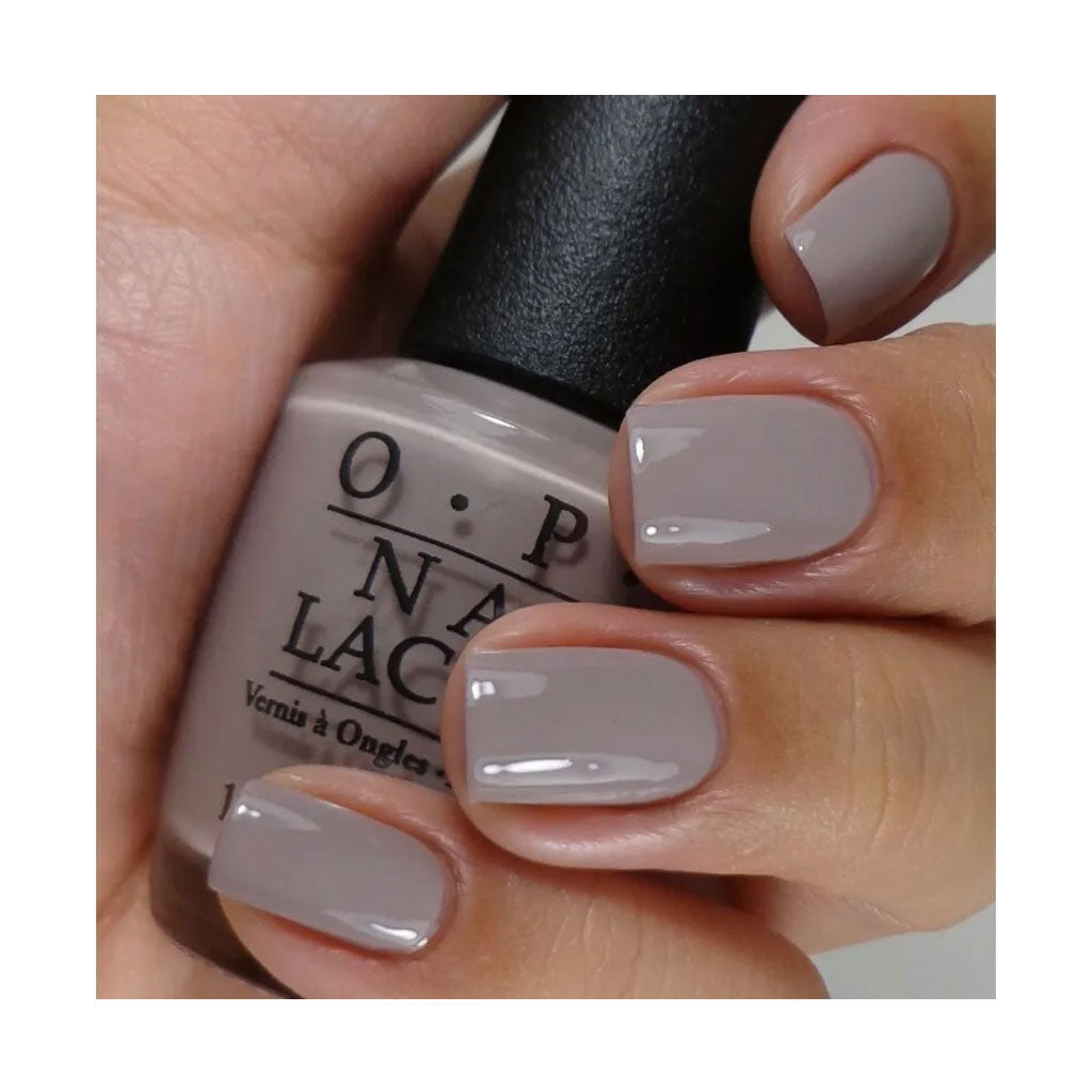 OPI Nail Lacquer Taupe-less Beach classic nail polish 15ml bottle