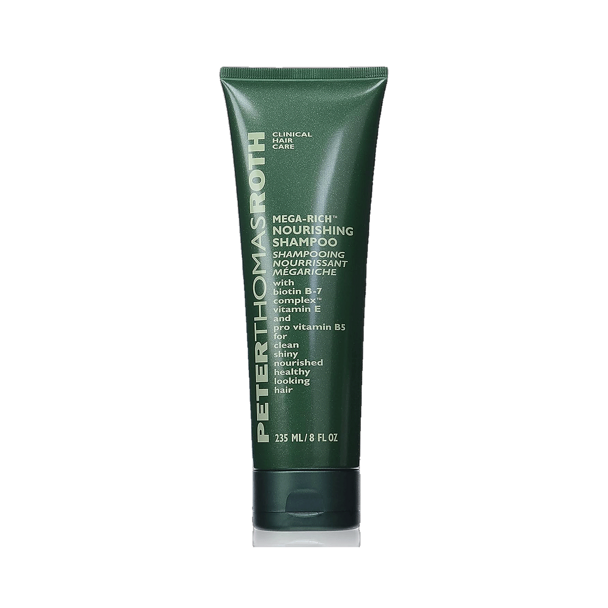Peter Thomas Roth Mega-Rich Shampoo bottle on transparent background