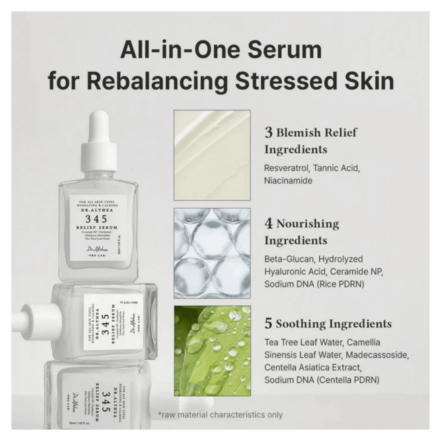 Imported Dr. Althea 345 Relief Serum 