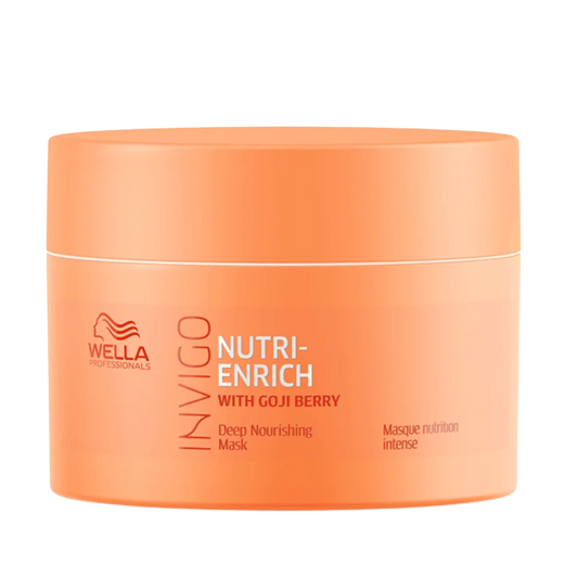 Wella Invigo Nutri-Enrich Deep Nourishing Hair Mask for Dry & Stressed Hair 150ml bottle – original Wella Professionals Pakistan