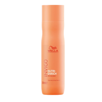 Wella Invigo Nutri-Enrich Deep Nourishing Shampoo for Dry Hair 250ml bottle – original Wella Professionals Pakistan