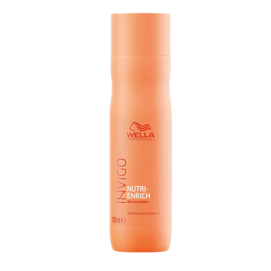 Wella Invigo Nutri-Enrich Deep Nourishing Shampoo for Dry Hair 250ml bottle – original Wella Professionals Pakistan