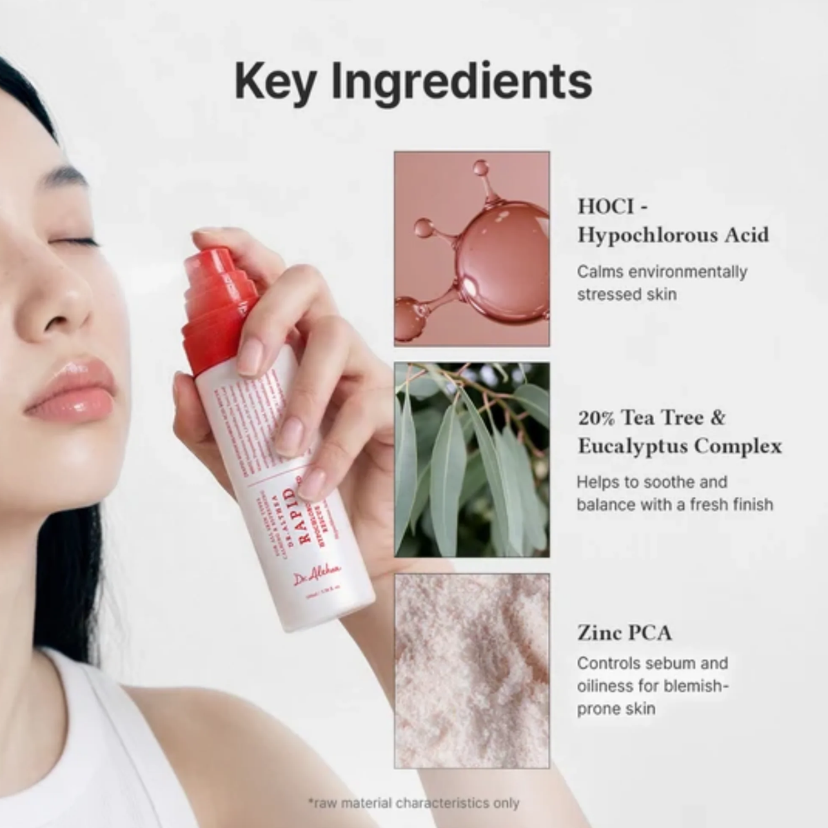 Dr Althea Rapid Hypochlorous Acid Rescue Mist