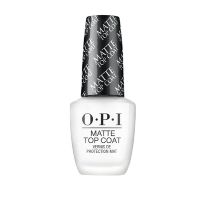 Buy Online OPI Nail Lacquer Matte Top Coat classic nail polish 15ml bottle