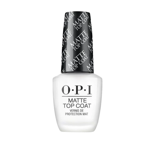 Buy Online OPI Nail Lacquer Matte Top Coat classic nail polish 15ml bottle