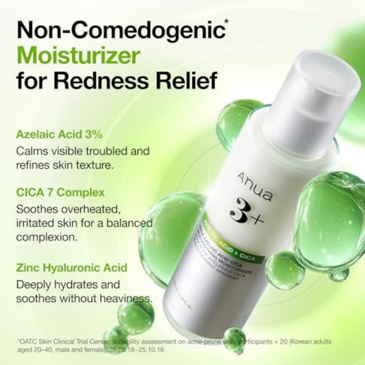 Impoted ANUA - Azelaic Acid Cica Skin Soothing Moisturizer 