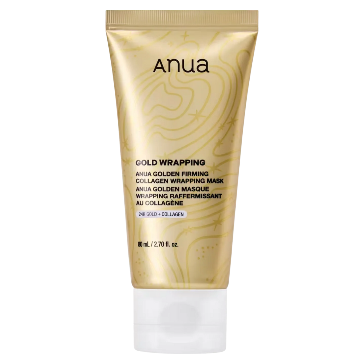 Buy Online Anua Gold Warppping Firming Collangen Mask 24kGold +Collagen
