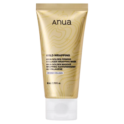 Buy Online Anua Gold Warppping Firming Collangen Mask 24kGold +Collagen