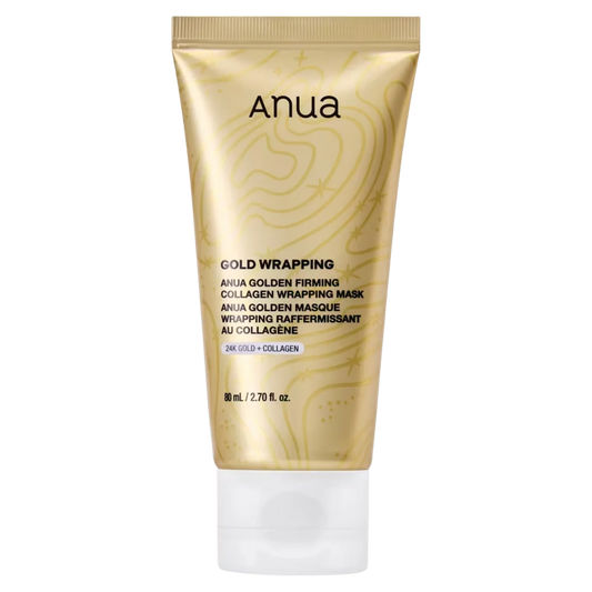 Buy Online Anua Gold Warppping Firming Collangen Mask 24kGold +Collagen